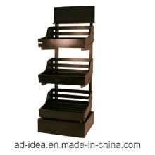Three Layers Wooden Display Stand for Wine, Softdrink